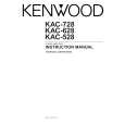 KENWOOD KAC-728 Manual de Usuario