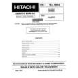HITACHI 20CX20B511 Manual de Servicio