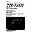 SONY CCD-FX525 Manual de Usuario