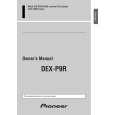 PIONEER DEX-P9R/EW Manual de Usuario