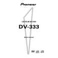 PIONEER DV-333 Manual de Usuario