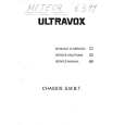 ULTRAVOX 6399 METEOR Manual de Servicio