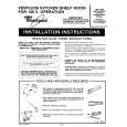 WHIRLPOOL RCH3660 Manual de Instalación