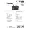 SONY CFMA50 Manual de Servicio