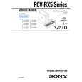 SONY PCVRX5 Manual de Servicio