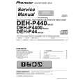 PIONEER DEH-P440XN Manual de Servicio
