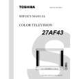 TOSHIBA 27AF43 Manual de Servicio