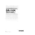 CASIO DR110X Manual de Usuario
