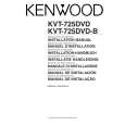 KENWOOD KVT-725DVD-B Manual de Usuario