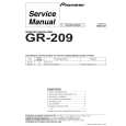 PIONEER GR-209/SDXCN Manual de Servicio