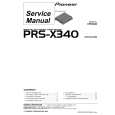PIONEER PRS-X340/XR/UC Manual de Servicio