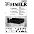 FISHER CR-WZ1 Manual de Usuario