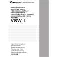 PIONEER VSW1 Manual de Usuario