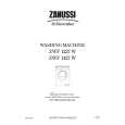 ZANUSSI ZWF1227W Manual de Usuario