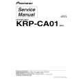 PIONEER KRP-CA01/WL5 Manual de Servicio