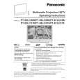 PANASONIC PT52LCX16 Manual de Usuario