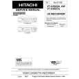 HITACHI VTUX6225A Manual de Servicio