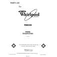WHIRLPOOL EV060FXTN00 Catálogo de piezas