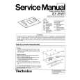 TECHNICS SY-EW1 Manual de Servicio