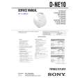 SONY D-NE10 Manual de Servicio