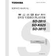 TOSHIBA SDK625 Manual de Servicio