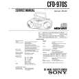 SONY CFD-970S Manual de Servicio