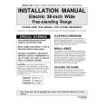 WHIRLPOOL AER5735QAW Manual de Instalación