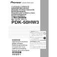 PIONEER PDK-50HW3/UCYVBKE Manual de Usuario