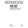 KENWOOD KDC-508 Manual de Usuario