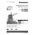 PANASONIC PVGS80 Manual de Usuario