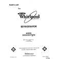 WHIRLPOOL ED25DWXTF04 Catálogo de piezas