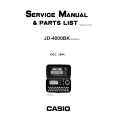 CASIO JD-4000BK Manual de Servicio