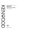 KENWOOD UD100 Manual de Usuario