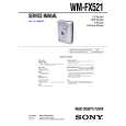 SONY WMFX521 Manual de Servicio