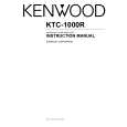 KENWOOD KTC-1000R Manual de Usuario