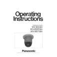 PANASONIC WVBS304 Manual de Usuario