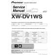 PIONEER XW-DV1WS/MAXJ Manual de Servicio