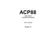 PRE SONUS ACP88 Manual de Usuario