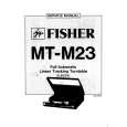 FISHER MTM23 Manual de Servicio