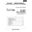 SHARP VC-WD1 Manual de Servicio