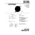 SONY XSE85 Manual de Servicio