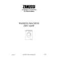 ZANUSSI ZWF1434W Manual de Usuario