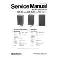 TECHNICS SB-92 Manual de Servicio