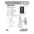 SONY SSA701 Manual de Servicio