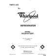 WHIRLPOOL ED22DWXTF03 Catálogo de piezas