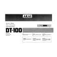 AKAI DT-100 Manual de Usuario
