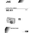 JVC GCX1AS Manual de Usuario