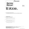 PIONEER S-A330 Manual de Servicio