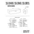 SONY SS-CN40 Manual de Servicio