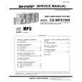 SHARP CD-MPS1000 Manual de Servicio